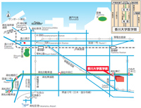 香川大学のマップ画像